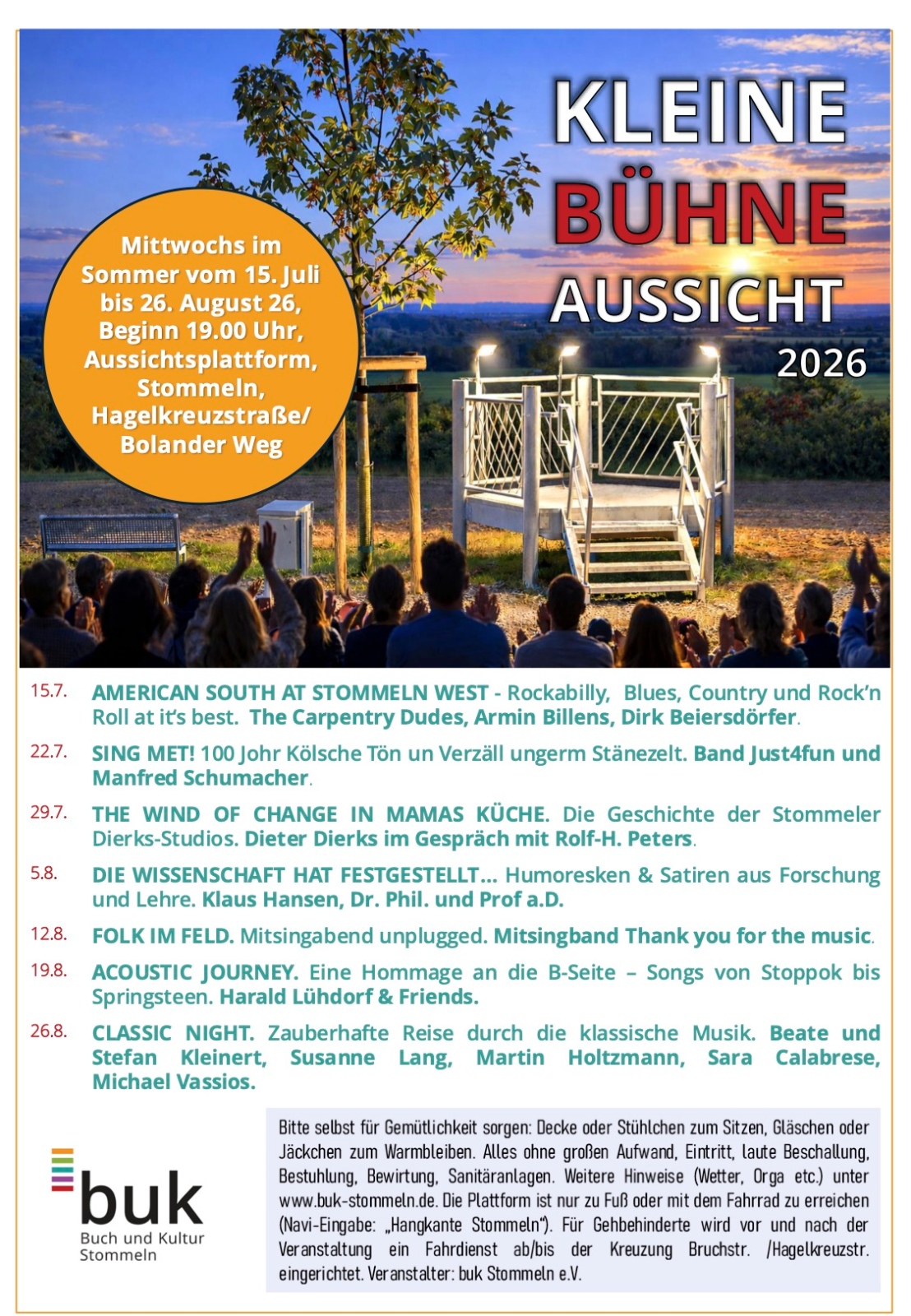 Plakat Übersicht KBA 2026