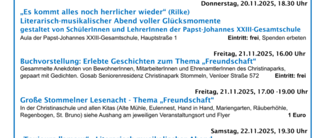 LitStommeln Plakat 2025 V2.0