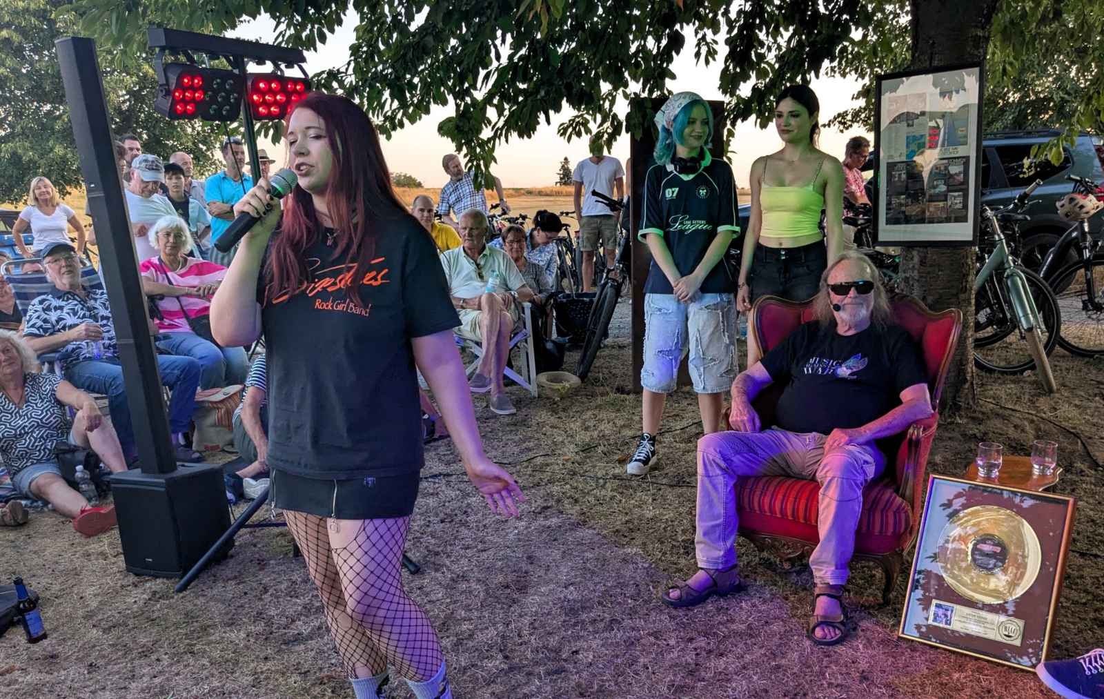 Maria, Sängerin der ukrainischen Band Sixsters