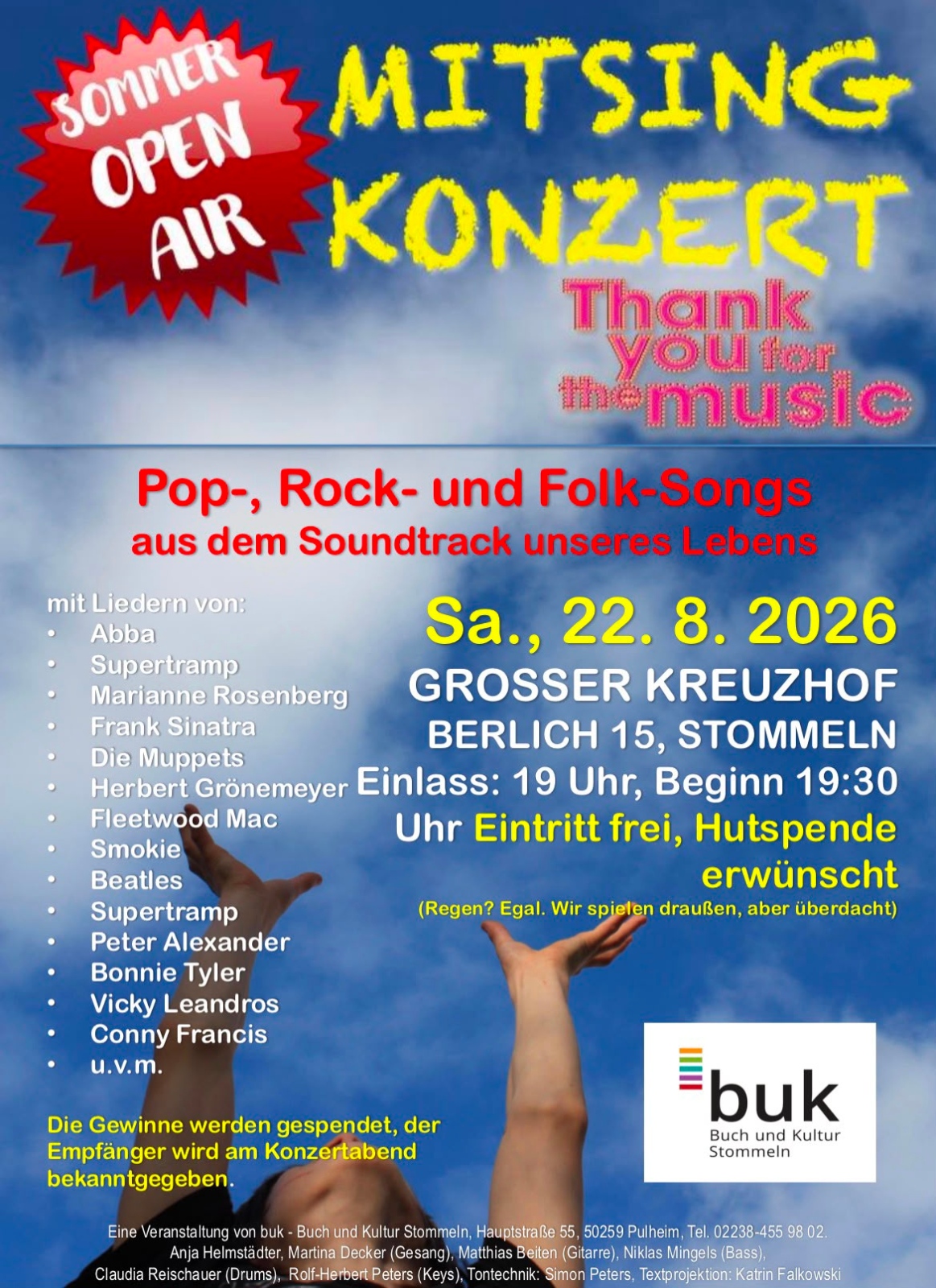 Plakat open air